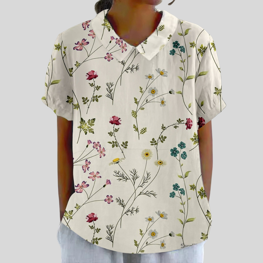 Léo™ | Haut fleuri