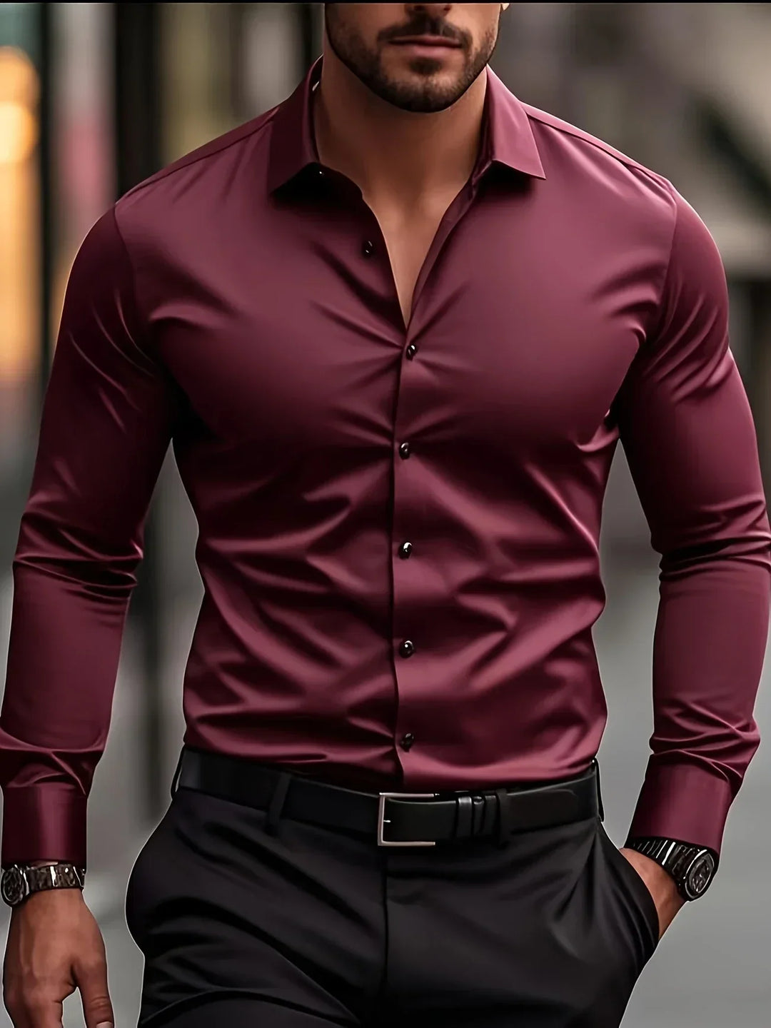 Christophe | Chemise élégante à manches
