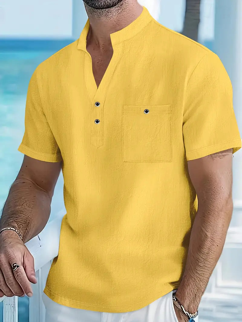Axel | Chemise élégante à manches courtes