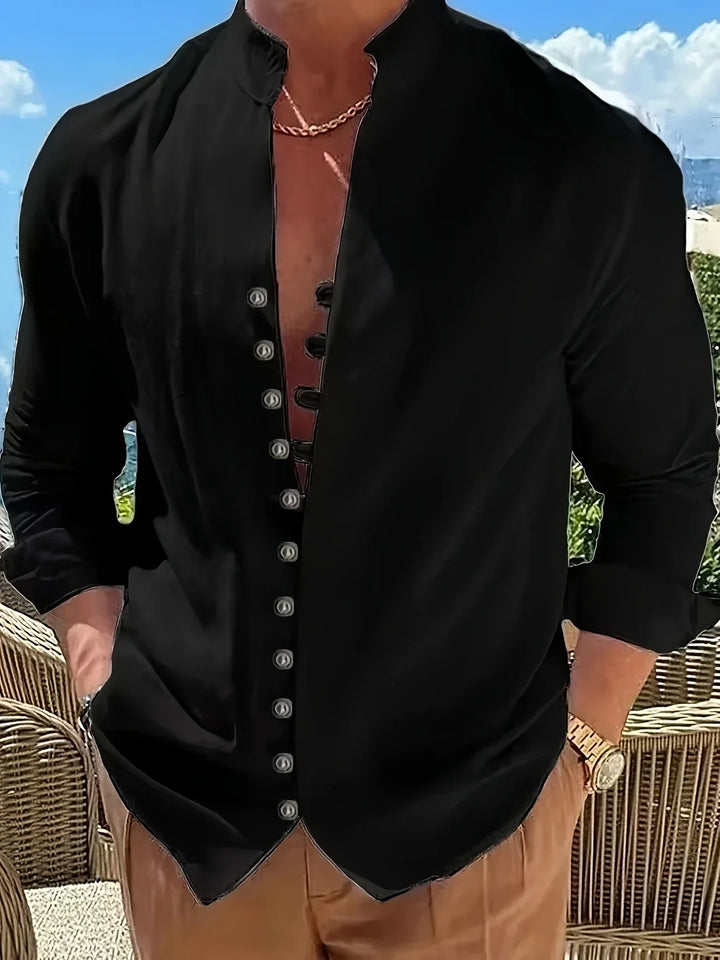 Bruno | Chemise légère en coton à manches
