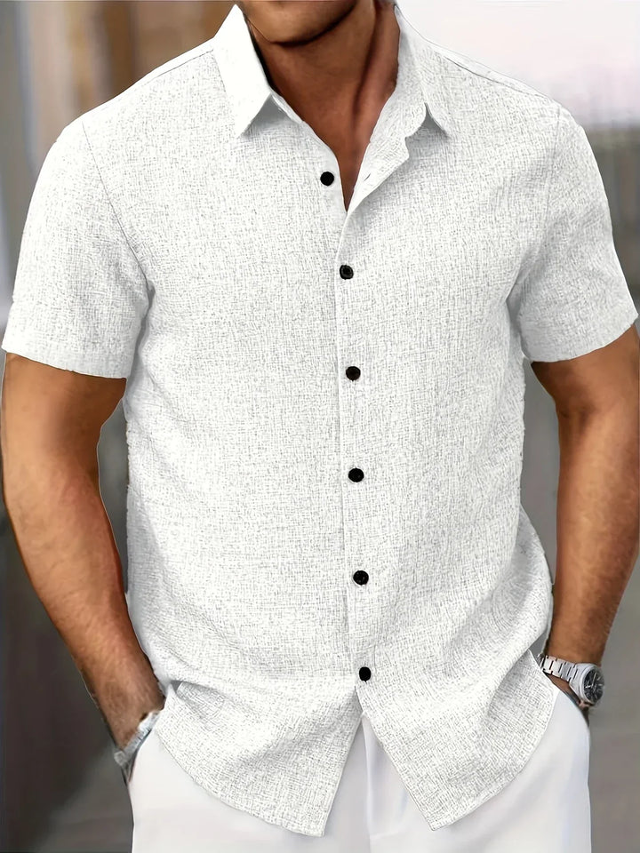 Adrien | Chemise légère à manches courtes en