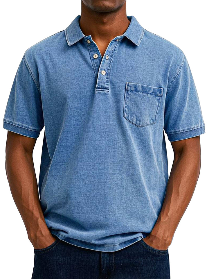 Gaspard | Chemise Polo Vintage Décontractée