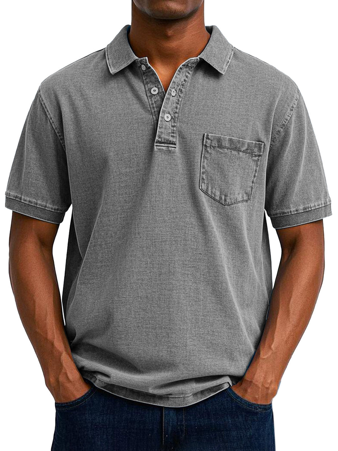 Aurélien | Chemise Polo Vintage Décontractée