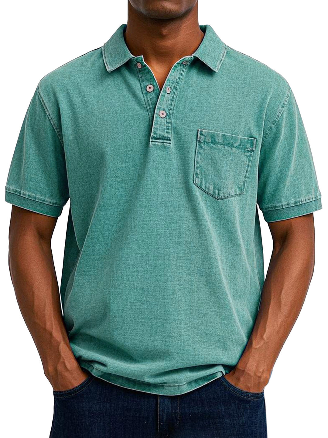 Aurélien | Chemise Polo Vintage Décontractée