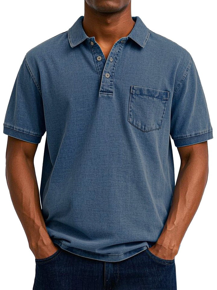 Gaspard | Chemise Polo Vintage Décontractée