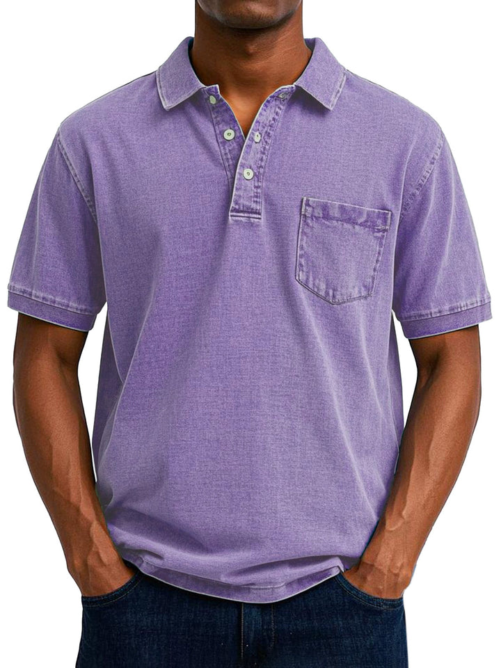 Aurélien | Chemise Polo Vintage Décontractée