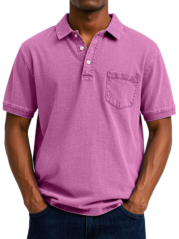 Aurélien | Chemise Polo Vintage Décontractée