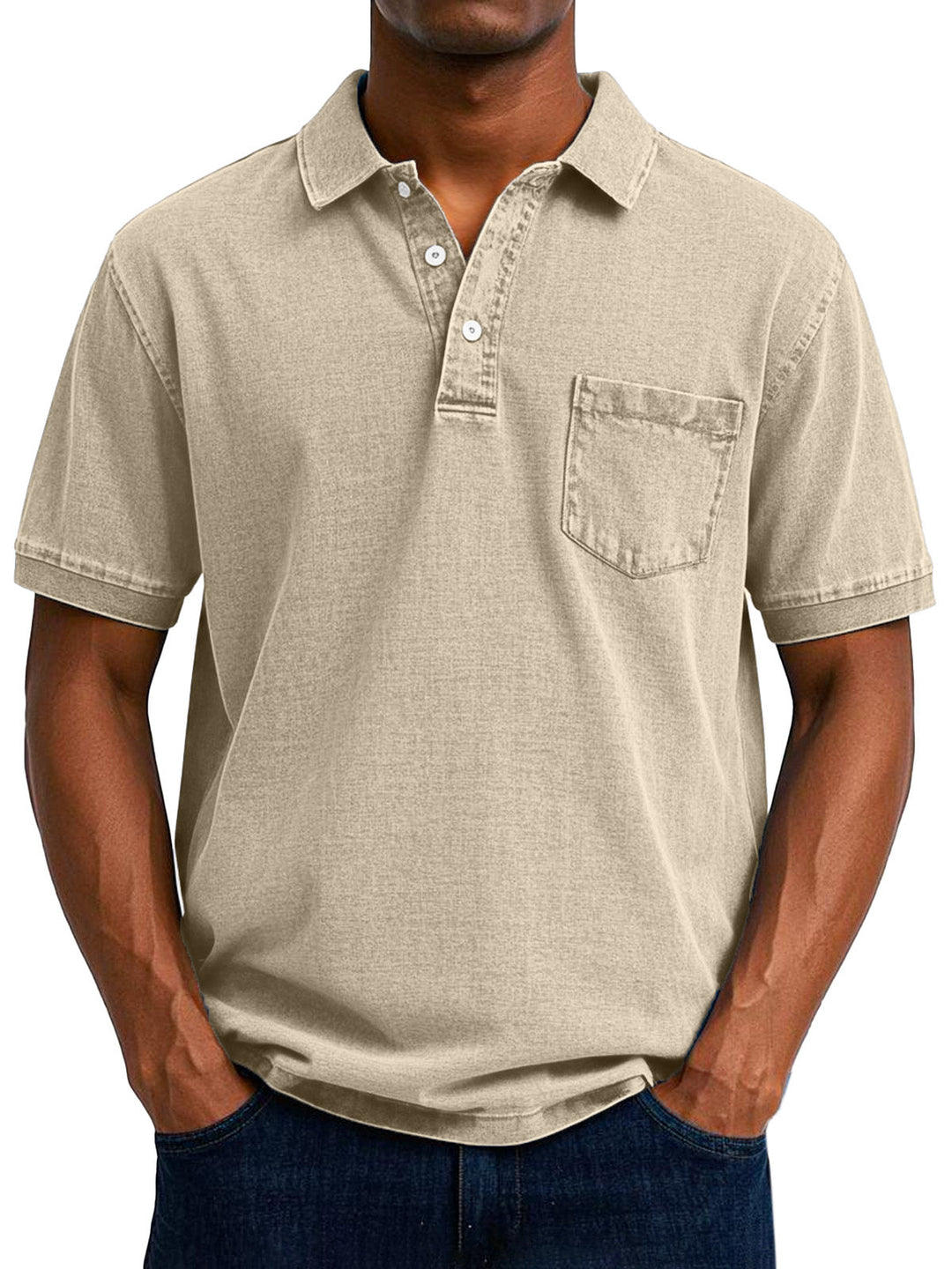 Gaspard | Chemise Polo Vintage Décontractée