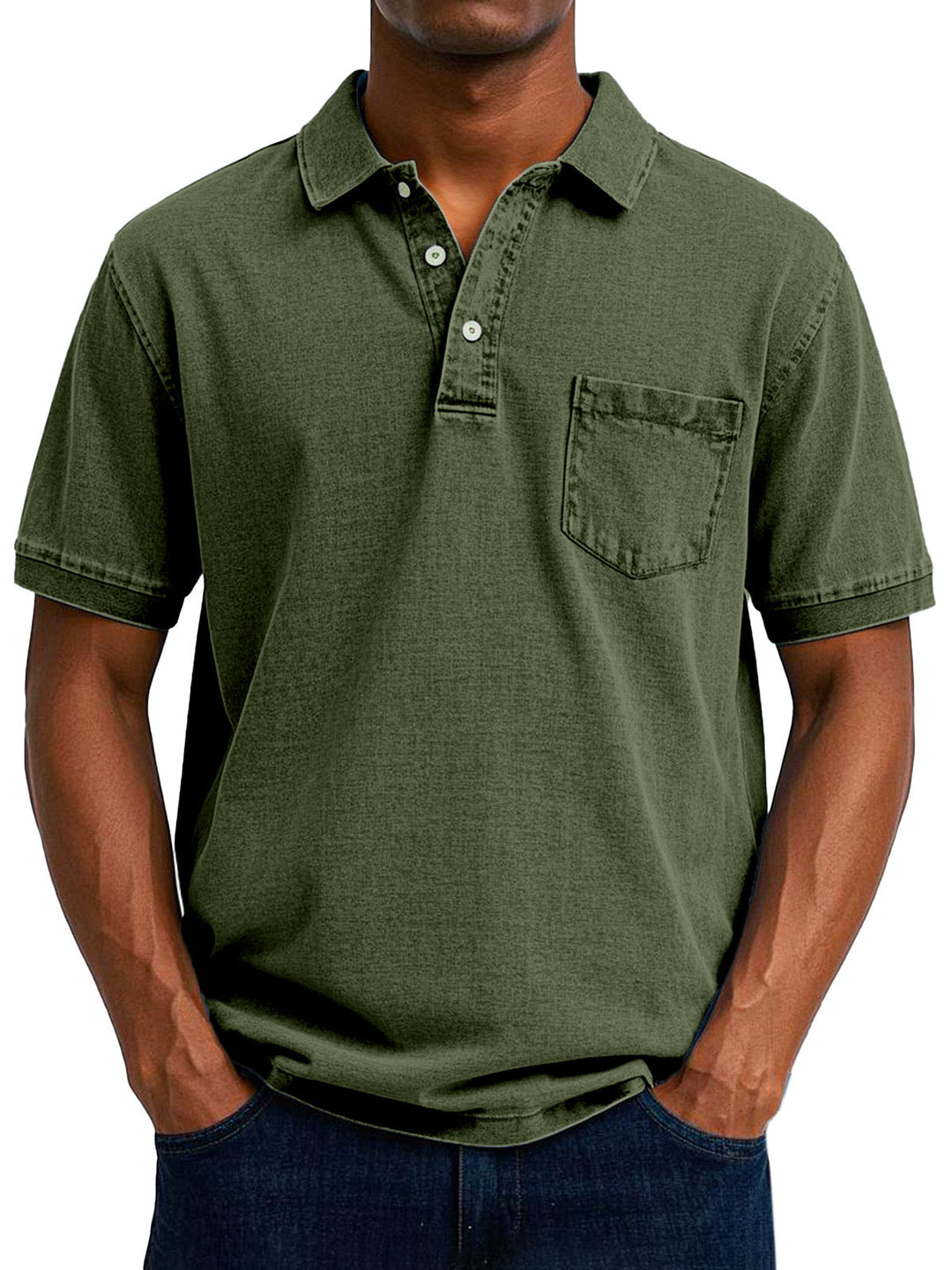Gaspard | Chemise Polo Vintage Décontractée