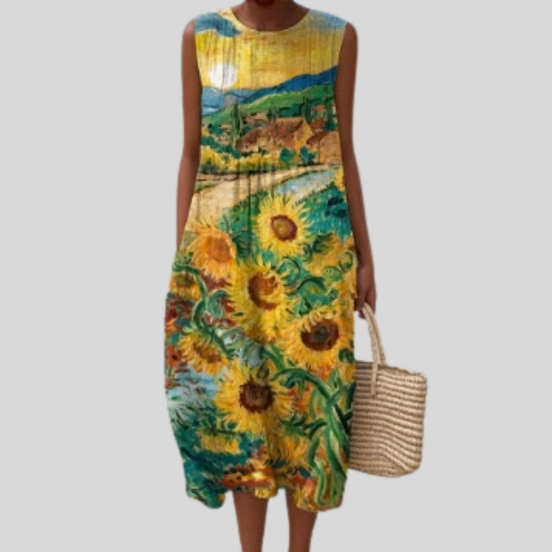 Robe fluide et confortable