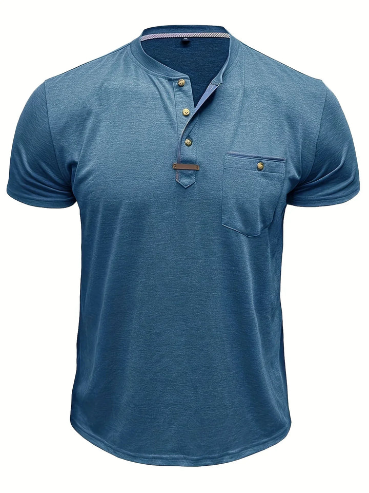 Geoffroy | T-shirt col rond élégant avec