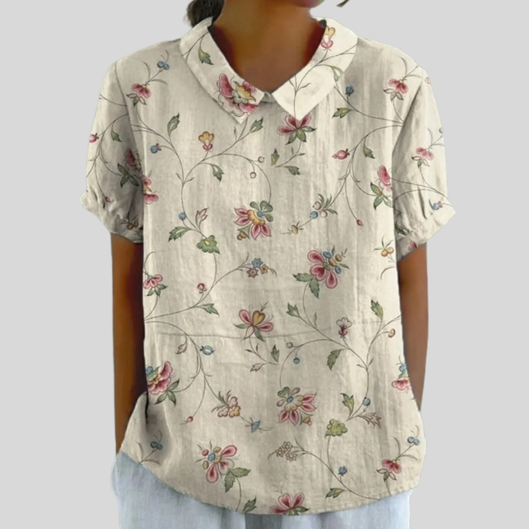 Justine™ | Haut fleuri
