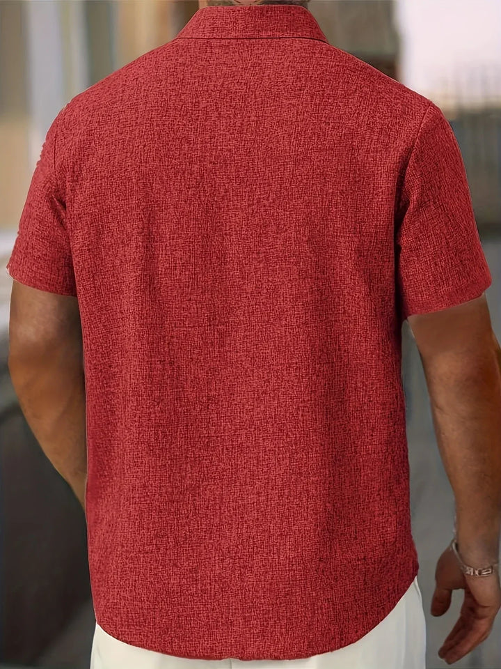 Adrien | Chemise légère à manches courtes en