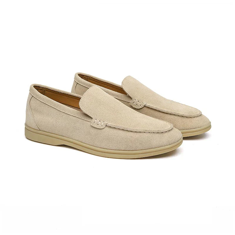 Yannick | Mocassins en daim de qualité