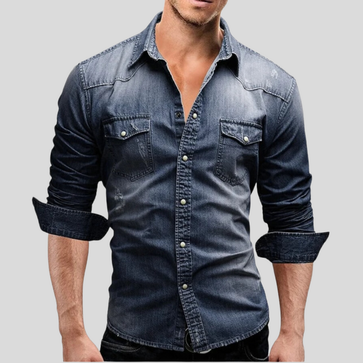 Brice | Chemise en denim au style moderne