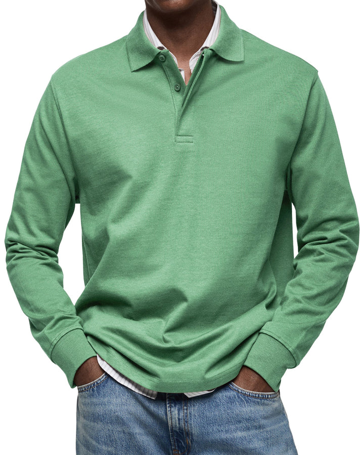Anthony | Chemise Poloshirt Casual à Manches