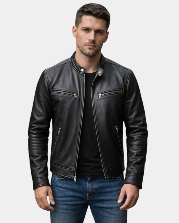 Bastien | Veste vintage effet cuir