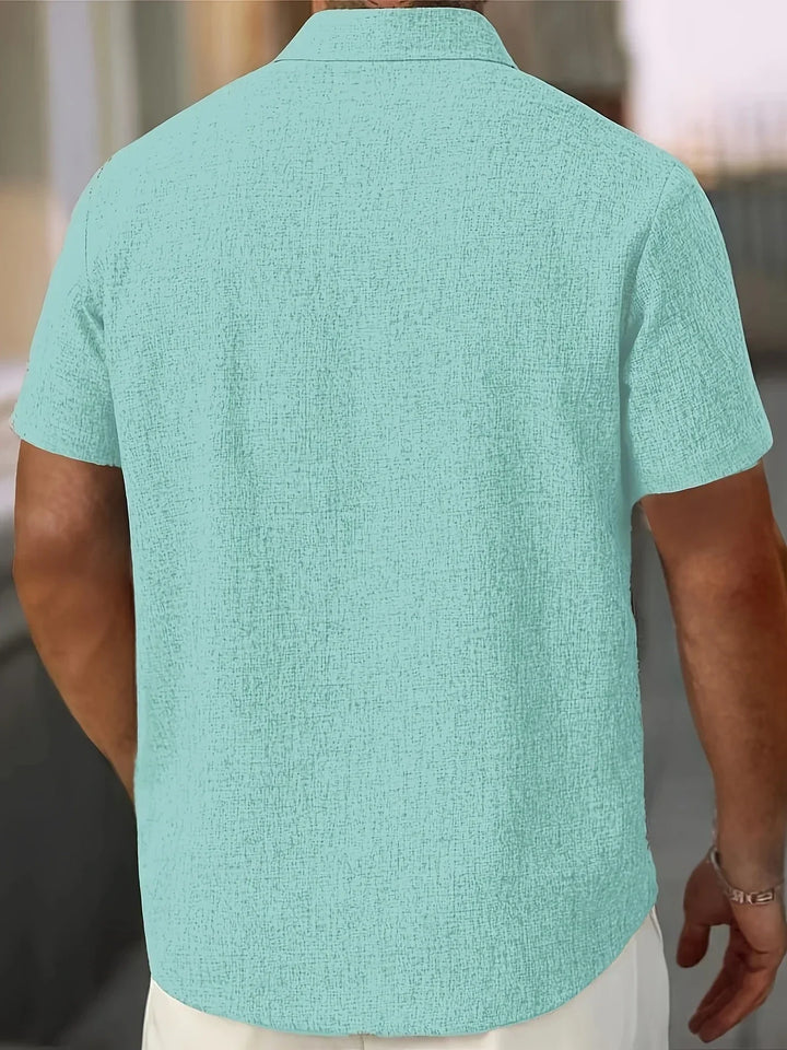 Adrien | Chemise légère à manches courtes en