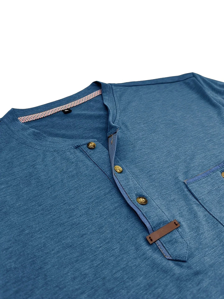 Geoffroy | T-shirt col rond élégant avec