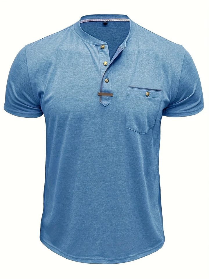 Geoffroy | T-shirt col rond élégant avec