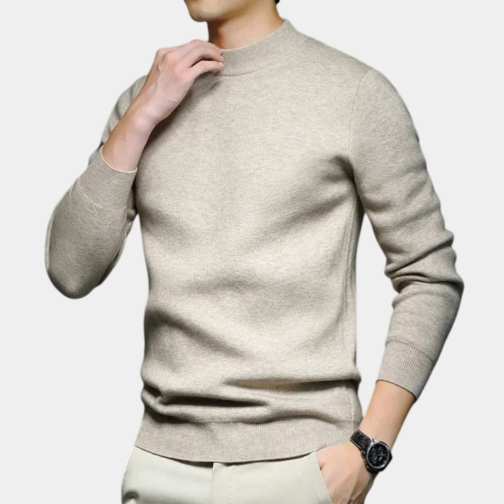 Florian | Pull Col Montant Intemporel