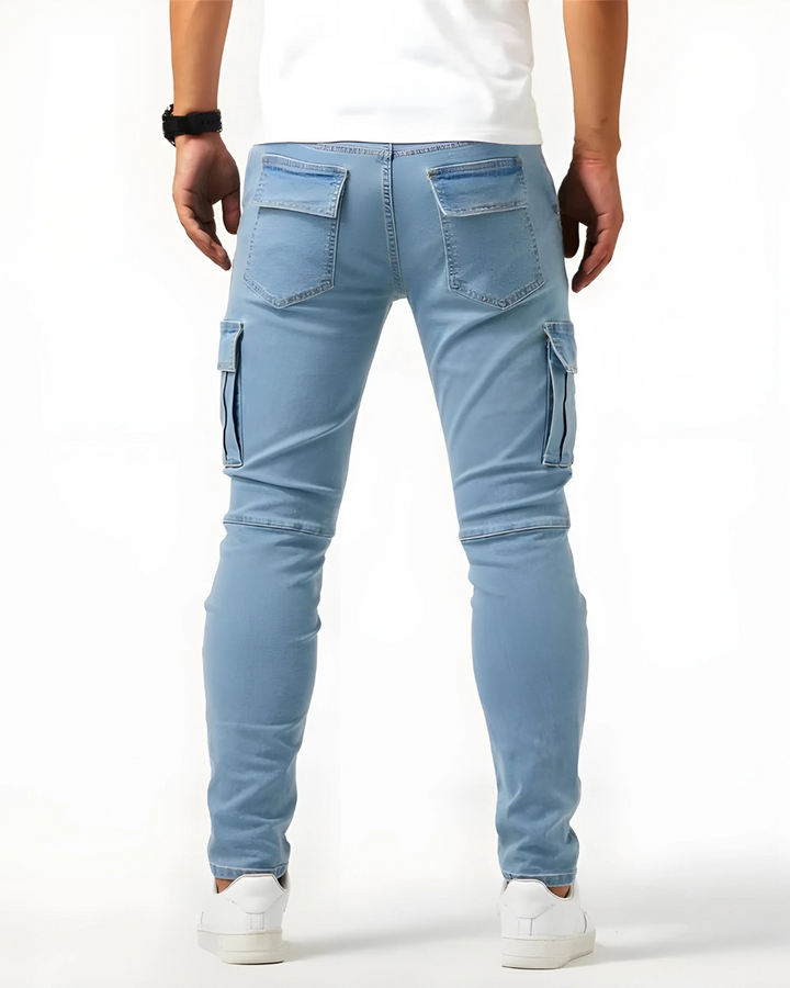 Jean | Pantalon Cargo Élastique