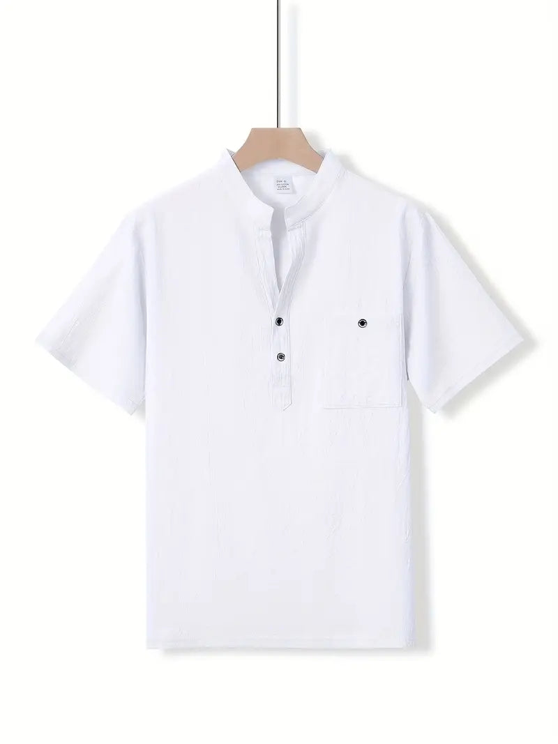 Axel | Chemise élégante à manches courtes