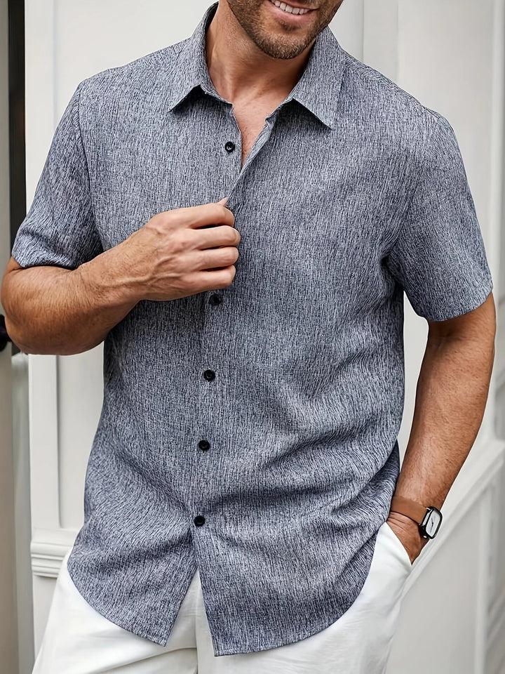 Adrien | Chemise légère à manches courtes en