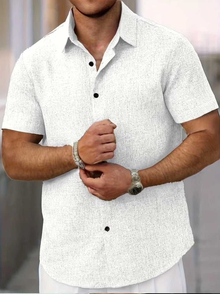 Adrien | Chemise légère à manches courtes en
