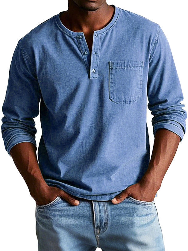 Philippe | Chemise Vintage à Manches Longues