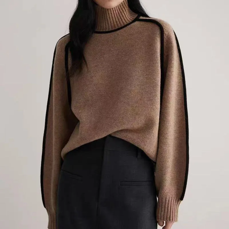 Quitterie | Pull Col Roulé élégant
