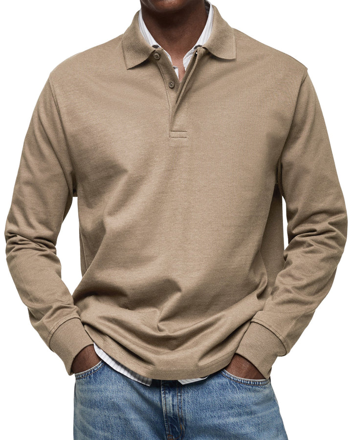 Anthony | Chemise Poloshirt Casual à Manches