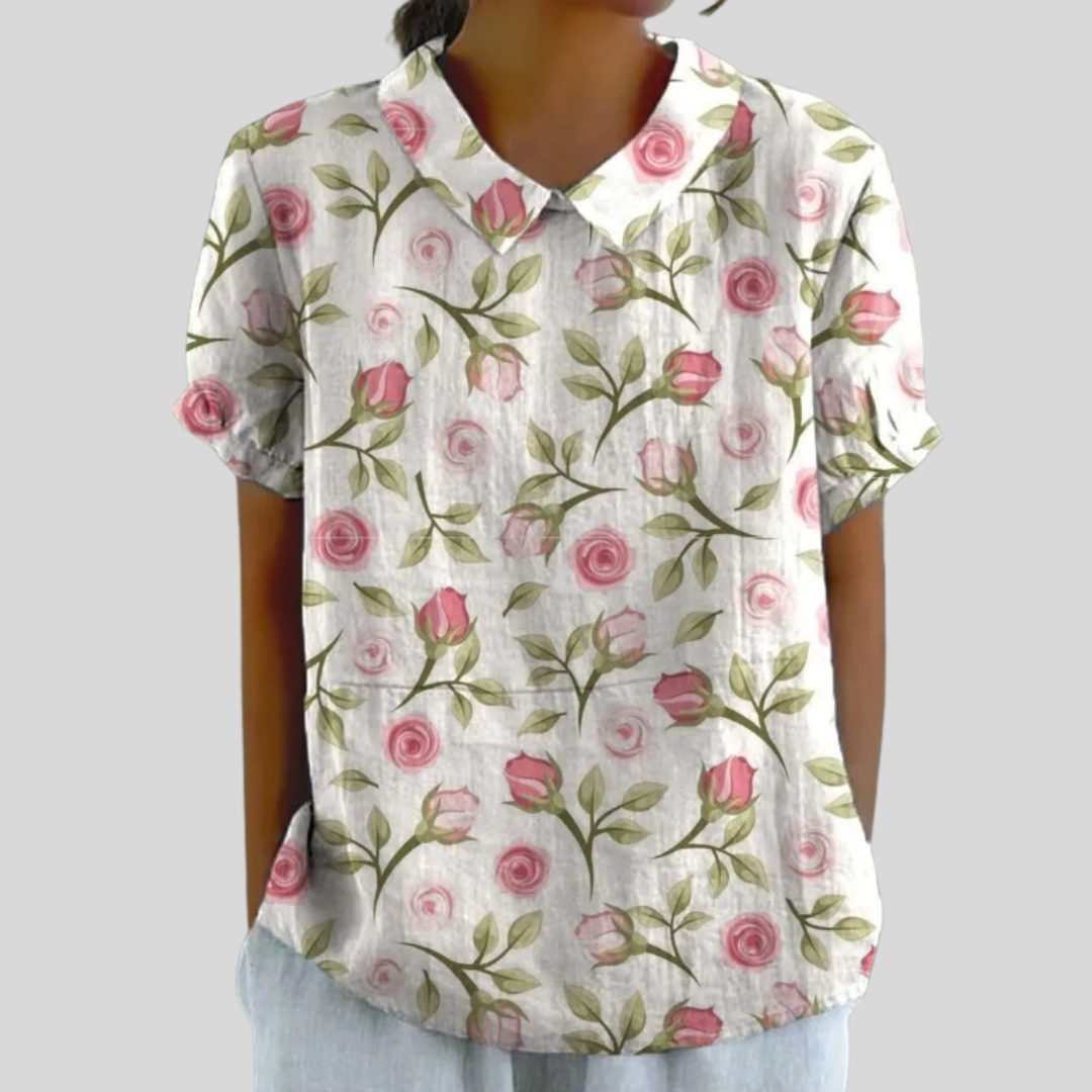 Simon™ | Haut fleuri
