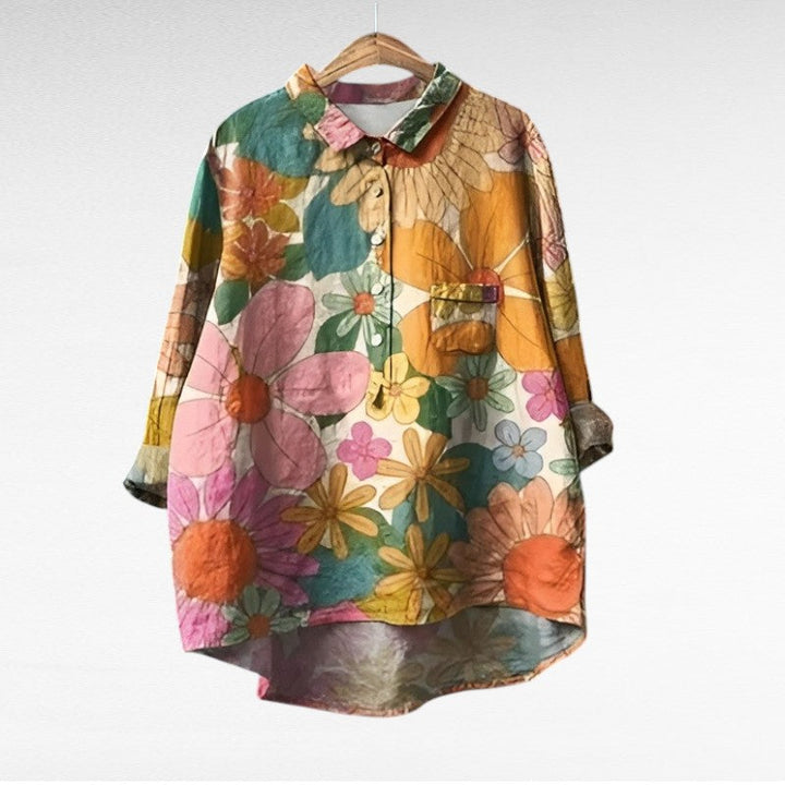 Joëlle | Blouse raffinée