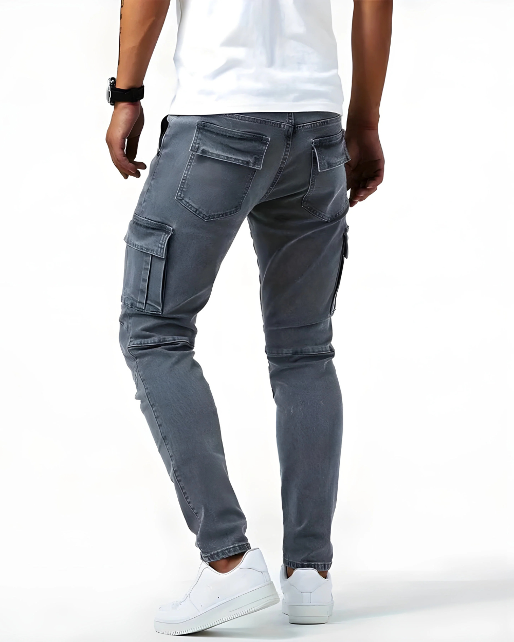 Jean | Pantalon Cargo Élastique