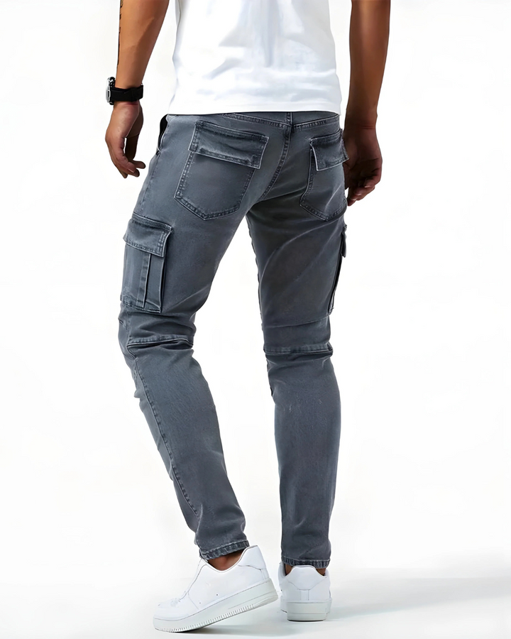Jean | Pantalon Cargo Élastique