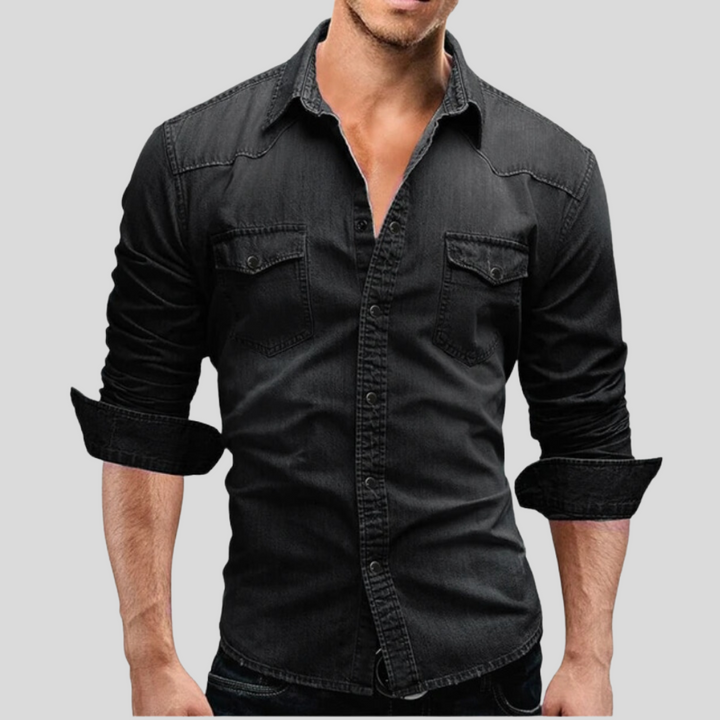 Brice | Chemise en denim au style moderne