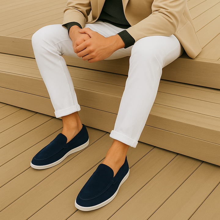 Tristan | Mocassins élégants en suède