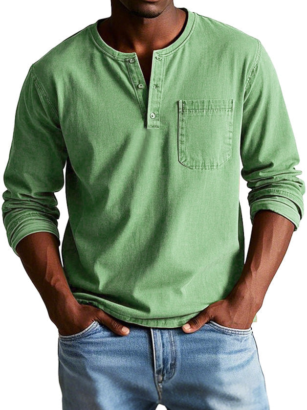 Philippe | Chemise Vintage à Manches Longues