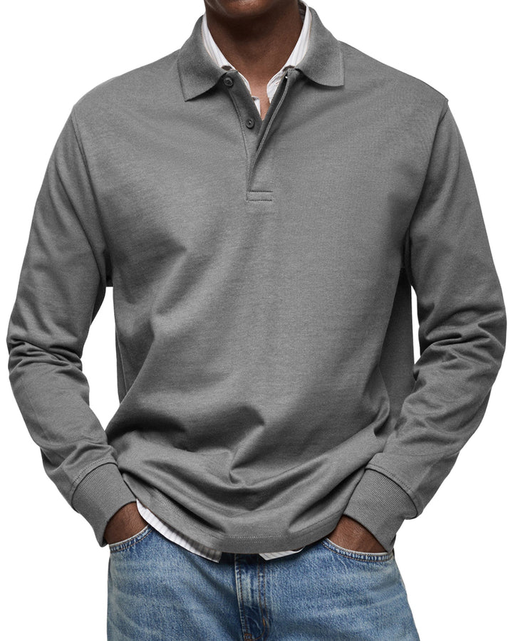 Anthony | Chemise Poloshirt Casual à Manches