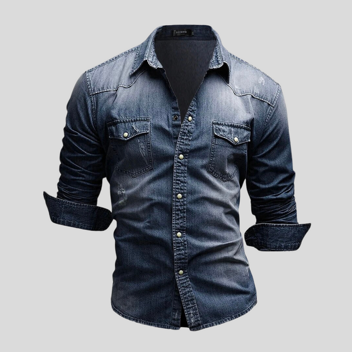 Brice | Chemise en denim au style moderne