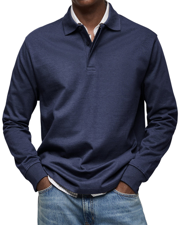 Anthony | Chemise Poloshirt Casual à Manches