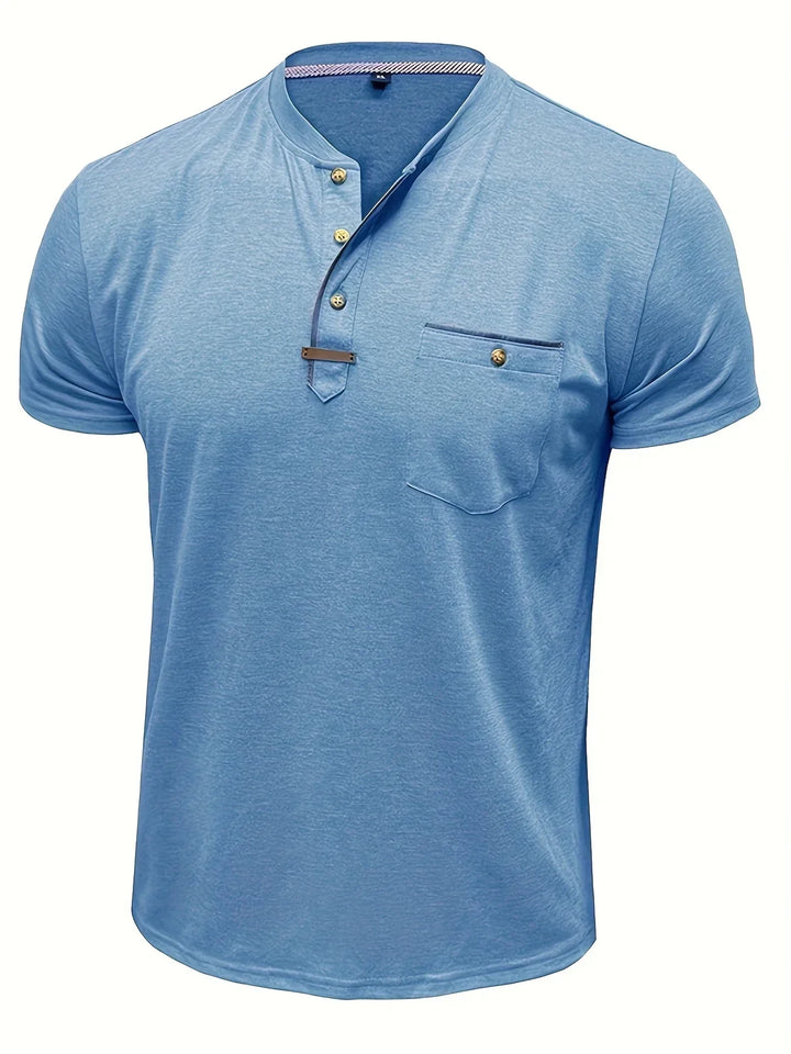 Geoffroy | T-shirt col rond élégant avec
