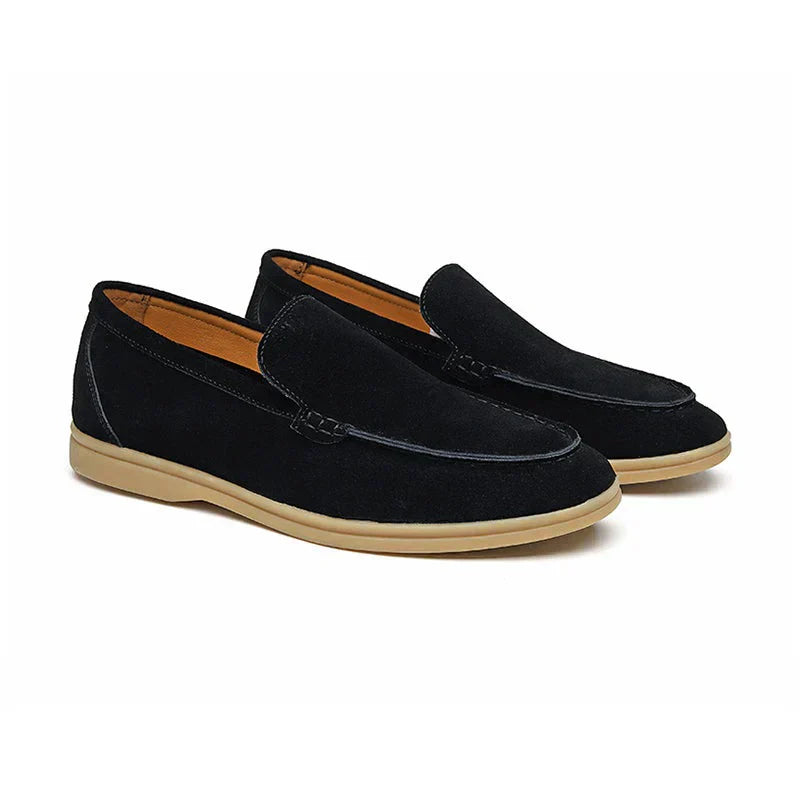 Yannick | Mocassins en daim de qualité