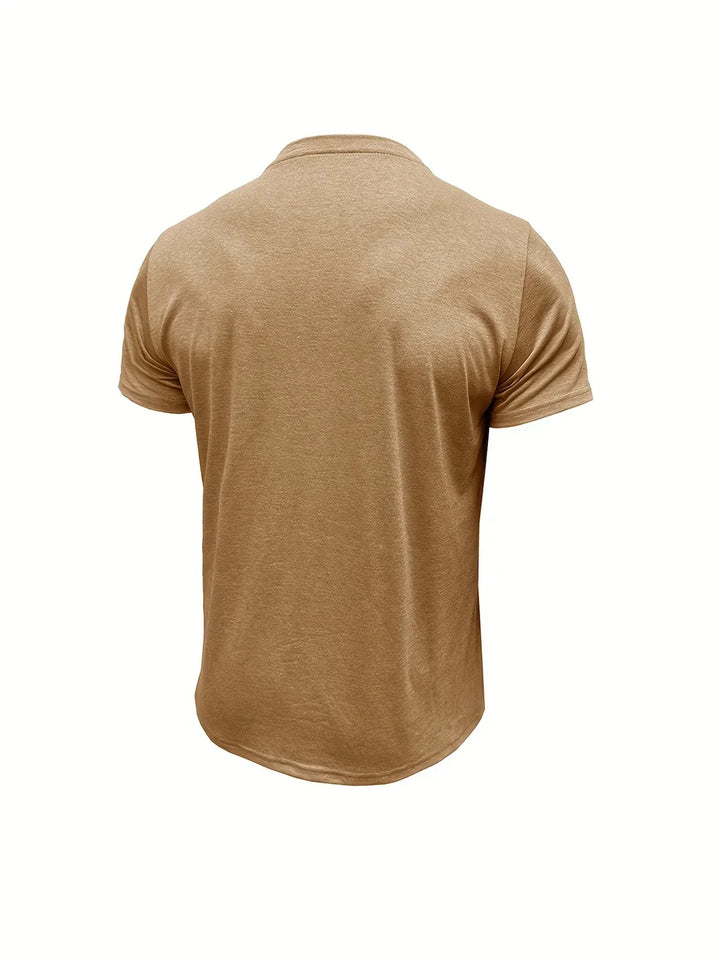 Geoffroy | T-shirt col rond élégant avec