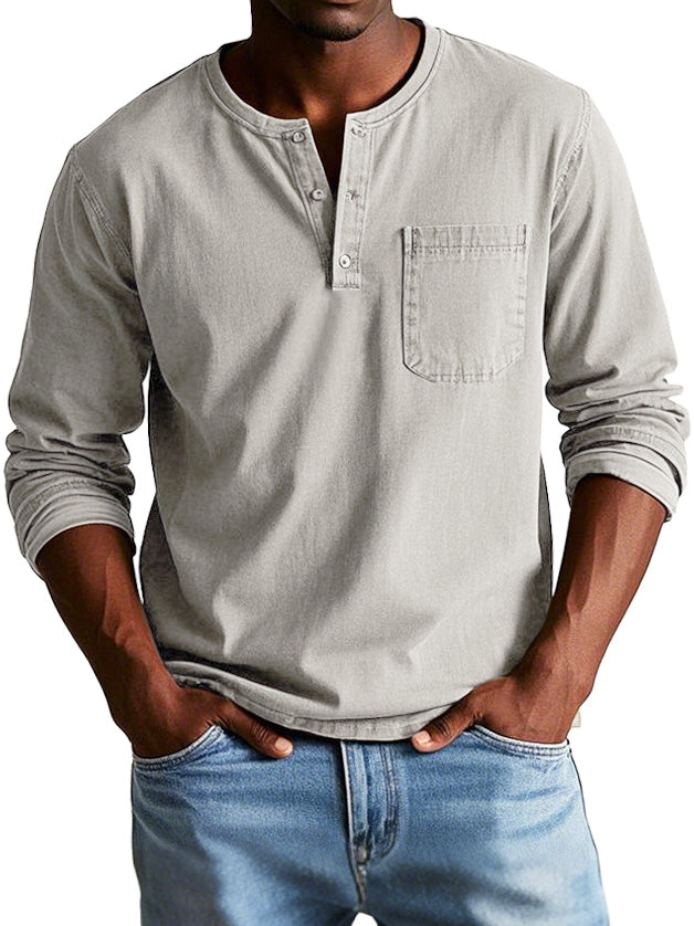 Philippe | Chemise Vintage à Manches Longues
