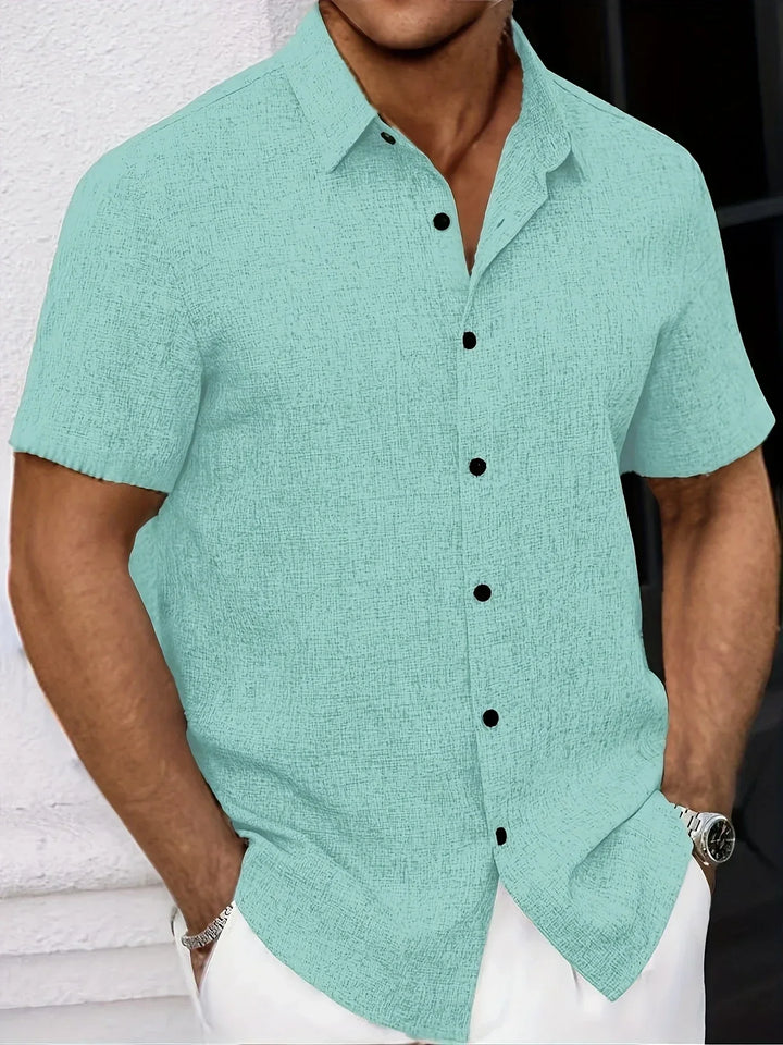 Adrien | Chemise légère à manches courtes en