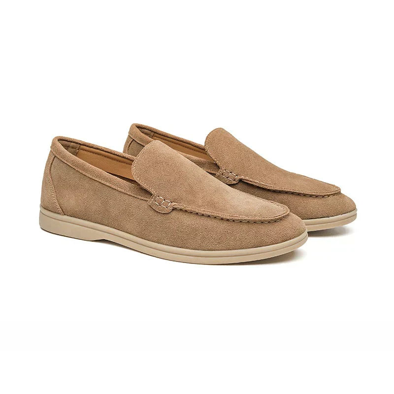 Yannick | Mocassins en daim de qualité
