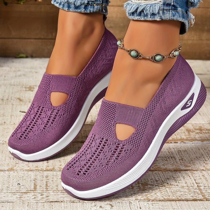 Nadia | Ortho – Chaussures Orthopédiques Antidérapantes + Semelles Offertes élégante