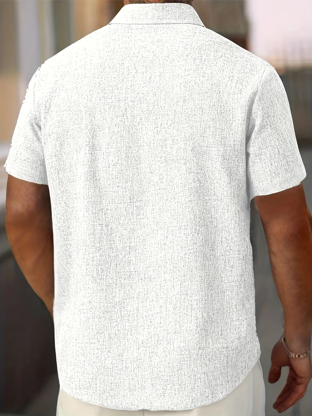 Adrien | Chemise légère à manches courtes en